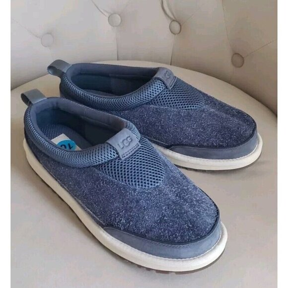 NEW UGG MEN'S TASMAN IOE INDOOR/ OUTDOOR SLIPPERS NIGHT AT SEA SZ 10 - Picture 3 of 7